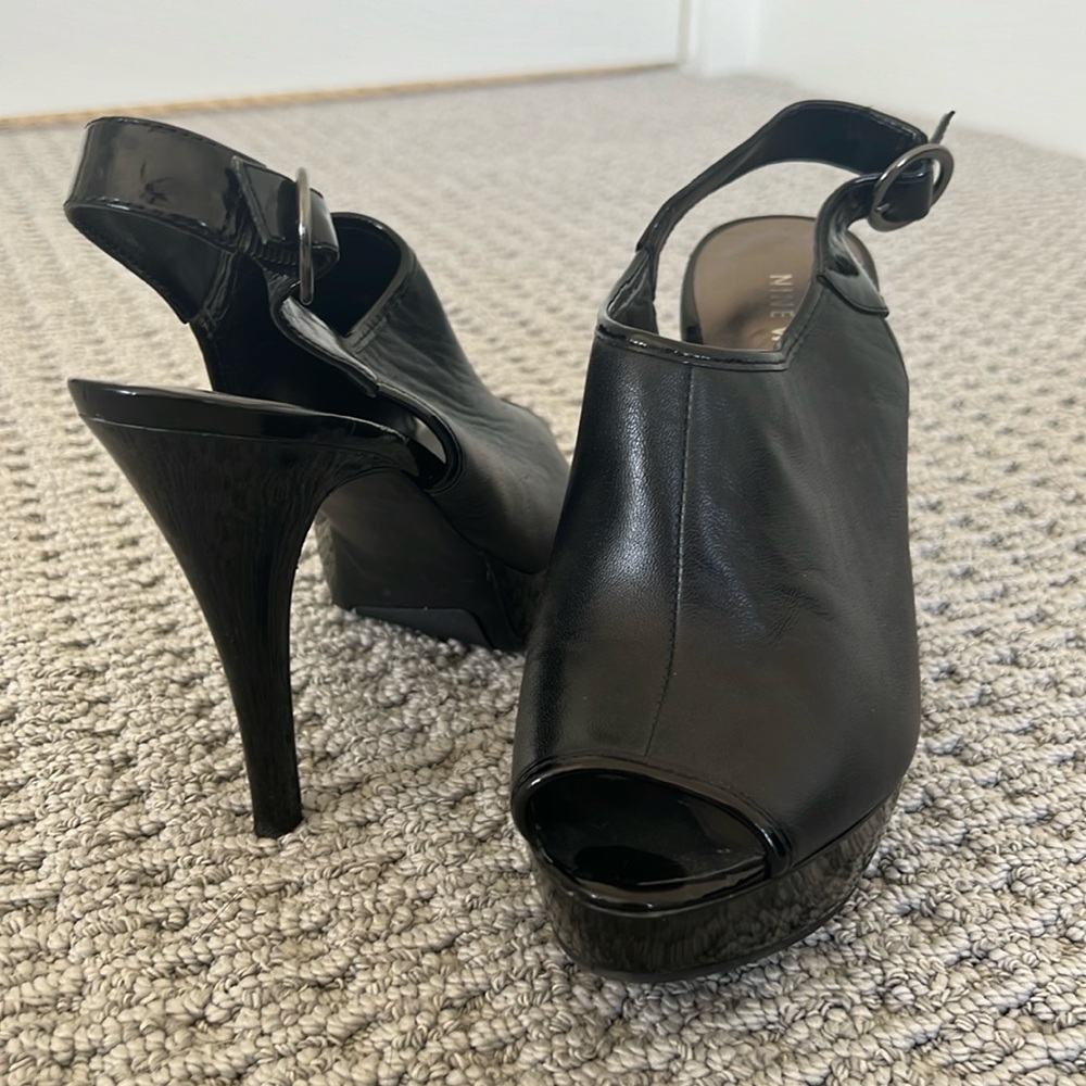 Nine West black heels